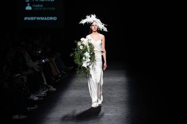 Mans Concept, fashion brand created by designer Jaime Alvarez, presents his new collection at Madrid Fashion Week 2025, the most important fashion event in Spain. At IFEMA, Madrid, February 20, 2025. (20250220234)