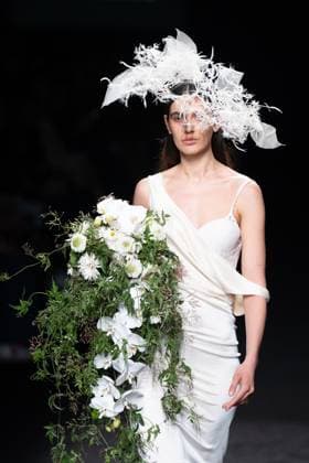 Mans Concept, fashion brand created by designer Jaime Alvarez, presents his new collection at Madrid Fashion Week 2025, the most important fashion event in Spain. At IFEMA, Madrid, February 20, 2025. (20250220236)