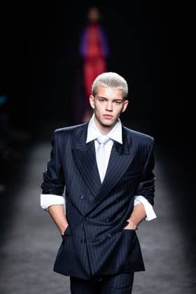 Mans Concept, fashion brand created by designer Jaime Alvarez, presents his new collection at Madrid Fashion Week 2025, the most important fashion event in Spain. At IFEMA, Madrid, February 20, 2025. (20250220180)