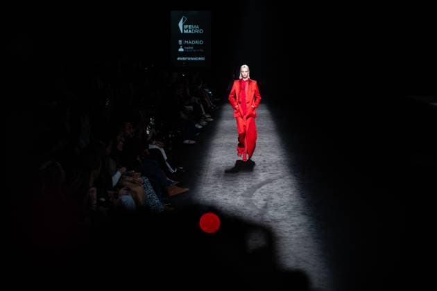 Mans Concept, fashion brand created by designer Jaime Alvarez, presents his new collection at Madrid Fashion Week 2025, the most important fashion event in Spain. At IFEMA, Madrid, February 20, 2025. (20250220183)