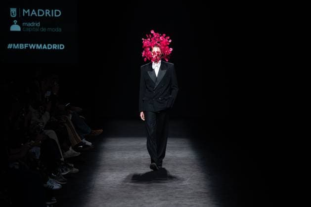 Mans Concept, fashion brand created by designer Jaime Alvarez, presents his new collection at Madrid Fashion Week 2025, the most important fashion event in Spain. At IFEMA, Madrid, February 20, 2025. (20250220226)