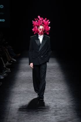 Mans Concept, fashion brand created by designer Jaime Alvarez, presents his new collection at Madrid Fashion Week 2025, the most important fashion event in Spain. At IFEMA, Madrid, February 20, 2025. (20250220228)
