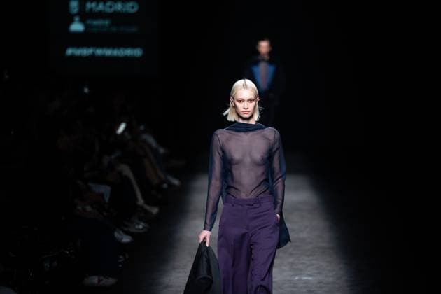 Mans Concept, fashion brand created by designer Jaime Alvarez, presents his new collection at Madrid Fashion Week 2025, the most important fashion event in Spain. At IFEMA, Madrid, February 20, 2025. (20250220209)