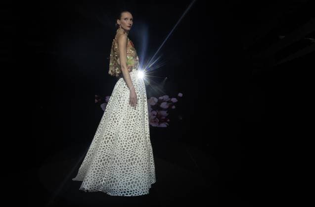Hannibal Laguna fashion show at the 81st edition of the MBFW Two models at the Hannibal Laguna fashion show at the 81st edition of the Mercedes Benz Fashion Week MBFW, at IFEMA Madrid, on February 21, 2025, in Madrid Spain IFEMA Madrid hosts the Mercedes Benz Fashion Week Madrid MBFW from February 19 to 23 February 21 FEBRUARY 2025 HANNIBAL LAGUNA FASHION Madrid Madrid Madrid Spain  Copyright: xEduardoxParrax 6534482