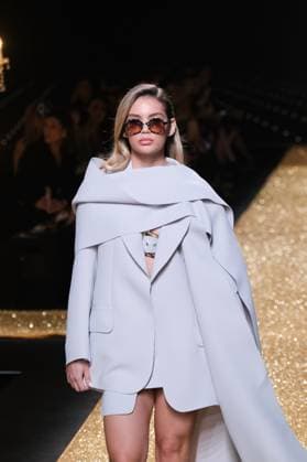 Isabel Sanchis Fashion Week Isabel Sanchis during Mercedes-Benz Fashion Week de Madrid in IFERMA, 21 February 2025 Spain Featuring: A model walks the runway wearing a design by Isabel Sanchis during Mercedes-Benz Fashion Week de Madrid in IFERMA, 21 February 2025 Spain Where: Madrid, Spain When: 21 Feb 2025 Credit: Oscar Gonzalez WENN Madrid Spain Copyright: xOscarxGonzalez WENNx wenn40264400 OFA ZOJx wenn40264400