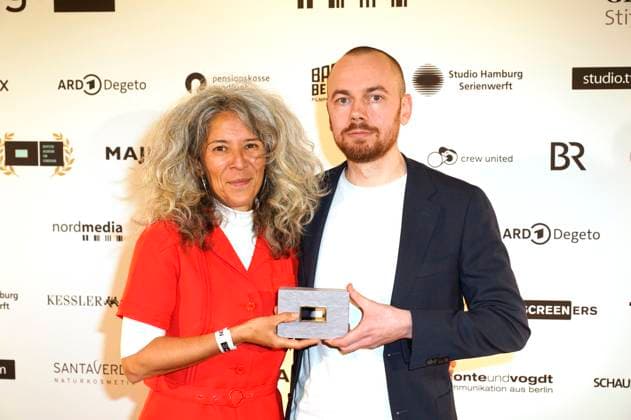 Renata Salazar Ivancan and Christoph Cepok at the 12th DAfFNE Award 2025 ceremony at Babylon Berlin, 21 02 2025 Foto:xT.xBartillax xFuturexImagex daffne_5273