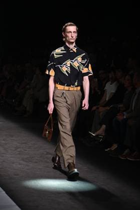 A model wears at collection runway a creation from Erroz during Pasarela Cibeles Mercedes-Benz Fashion Week Madrid 2025 in Madrid, on Friday ,21 February 2025 Cordon Press 
