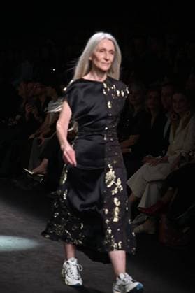 A model wears at collection runway a creation from Erroz during Pasarela Cibeles Mercedes-Benz Fashion Week Madrid 2025 in Madrid, on Friday ,21 February 2025 Cordon Press 