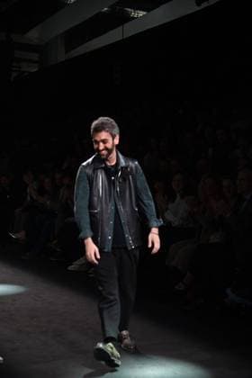 A model wears at collection runway a creation from Erroz during Pasarela Cibeles Mercedes-Benz Fashion Week Madrid 2025 in Madrid, on Friday ,21 February 2025 Cordon Press 