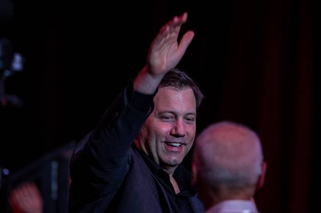 21.02.2025, Wahlkampfveranstaltung SPD, Abschlusskundgebung der Sozialdemokratische Partei Deutschlands vor den Bundestagswahlen, Westfalenhalle Dortmund. Im Bild: Lars Klingbeil (Parteivorsitzender SPD) Nordrhein-Westfalen Deutschland *** 21 02 2025, SPD election campaign event, final rally of the Social Democratic Party of Germany before the federal elections, Westfalenhalle Dortmund Pictured