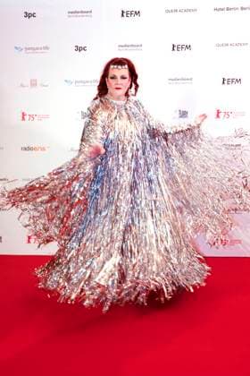 Kaey Kiel at the presentation of the 39 Teddy Award 2025 as part of the Berlinale 2025 75 Berlin International Film Festival at the Volksbuehne Berlin, 21 02 2025 Foto:xB.xDummerx xFuturexImagex teddy_5201