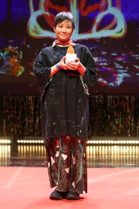Lesley Loksi Chan at the presentation of the 39 Teddy Award 2025 as part of the Berlinale 2025 75 Berlin International Film Festival at the Volksbuehne Berlin, 21 02 2025 Foto:xB.xDummerx xFuturexImagex teddy_5220