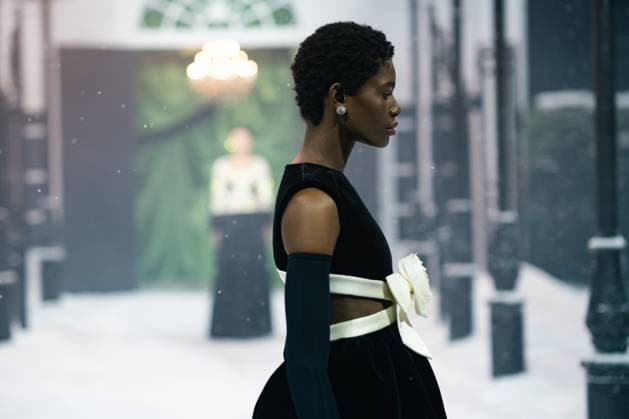Richard Quinn - Runway - LFW February 2025 LONDON, ENGLAND - 21 FEBRUARY : Model during the Richard Quinn show during London Fashion Week February 2025 at The Lindley Hall on 21 February 2025 in London, England., Credit:Lounis Tiar Avalon United Kingdom, London  Copyright: xLounisxTiarx xAvalonx 0967211754