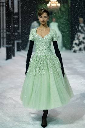 Richard Quinn - Runway - LFW February 2025 LONDON, ENGLAND - 21 FEBRUARY : Model during the Richard Quinn show during London Fashion Week February 2025 at The Lindley Hall on 21 February 2025 in London, England., Credit:Lounis Tiar Avalon United Kingdom, London  Copyright: xLounisxTiarx xAvalonx 0967212112