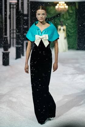 Richard Quinn - Runway - LFW February 2025 LONDON, ENGLAND - 21 FEBRUARY : Model during the Richard Quinn show during London Fashion Week February 2025 at The Lindley Hall on 21 February 2025 in London, England., Credit:Lounis Tiar Avalon United Kingdom, London  Copyright: xLounisxTiarx xAvalonx 0967213382