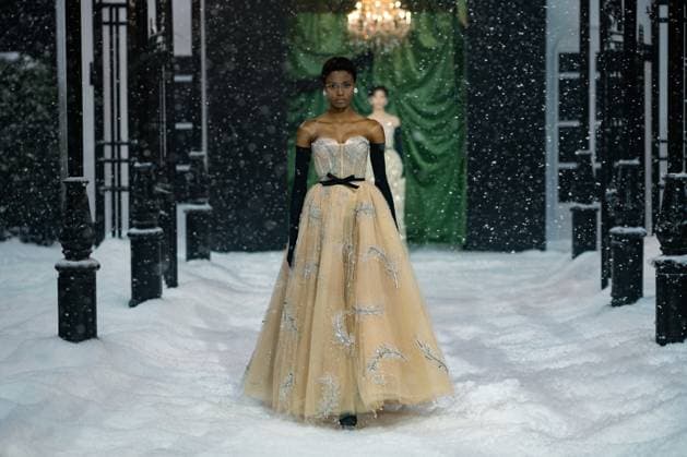 Richard Quinn - Runway - LFW February 2025 LONDON, ENGLAND - 21 FEBRUARY : Model during the Richard Quinn show during London Fashion Week February 2025 at The Lindley Hall on 21 February 2025 in London, England., Credit:Lounis Tiar Avalon United Kingdom, London  Copyright: xLounisxTiarx xAvalonx 0967213747