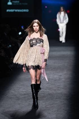 The distinguished Barcelona-based designer Custo presents his new collection at Madrid Fashion Week 2025, the most important fashion event in Spain. At IFEMA, Madrid, February 21, 2025. (2025022173)