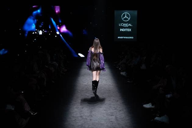 The distinguished Barcelona-based designer Custo presents his new collection at Madrid Fashion Week 2025, the most important fashion event in Spain. At IFEMA, Madrid, February 21, 2025. (20250221103)