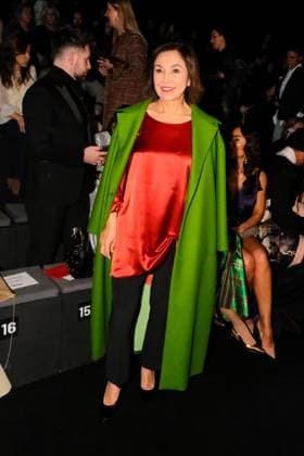CELEBRITES : Mode - MBFWM Fashion Week 2025 - Defile Fely Campo Show - Madrid - 22 02 2025 Isabel Gemio, attends 81st MBFW Madrid. Fely Campo parade. Madrid, Spain  Copyright: xANTONIOxNAVIAx