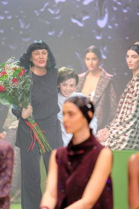 CELEBRITES : Mode - MBFWM Fashion Week 2025 - Defile Fely Campo Show - Madrid - 22 02 2025 81st MBFW Madrid. Fely Campo parade. Madrid, Spain  Copyright: xANTONIOxNAVIAx