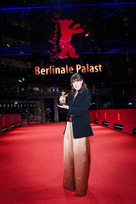 Winners Photocall after the Closing Ceremony , Berlinale Palast, Berlin, Germany Producer Yngve Saether, winner of the Golden Bear for Best Film for Dreams (Sex Love) poses on the red carpet during the Winners Photocall after the Closing Ceremony during Berlinale (Berlin Film Festival) at Berlinale Palast, Berlin, , Germany on 22 February 2025. Picture, Credit:Julie Edwards Avalon Germany, Potsdammer Platz, Berlin, Berlinale Palast Copyright: xJuliexEdwardsx xAvalonx 0967650292