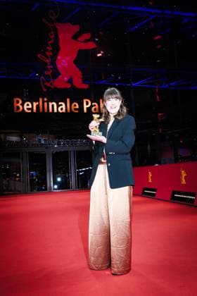 Winners Photocall after the Closing Ceremony , Berlinale Palast, Berlin, Germany Producer Yngve Saether, winner of the Golden Bear for Best Film for Dreams (Sex Love) poses on the red carpet during the Winners Photocall after the Closing Ceremony during Berlinale (Berlin Film Festival) at Berlinale Palast, Berlin, , Germany on 22 February 2025. Picture, Credit:Julie Edwards Avalon Germany, Potsdammer Platz, Berlin, Berlinale Palast Copyright: xJuliexEdwardsx xAvalonx 0967650317