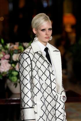 Huishan Zhang London Ready to wear fall winter 2025:26 LONDON February 2025 Huishan Zhang London Ready to wear fall winter 2025:26 LONDON February 2025, Credit:Zeppelin Avalon  Copyright: xZeppelinx xAvalonx 0967646377
