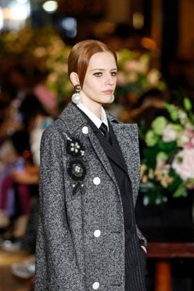Huishan Zhang London Ready to wear fall winter 2025:26 LONDON February 2025 Huishan Zhang London Ready to wear fall winter 2025:26 LONDON February 2025, Credit:Zeppelin Avalon  Copyright: xZeppelinx xAvalonx 0967646574