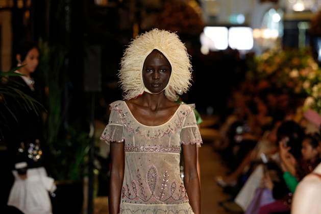 Huishan Zhang London Ready to wear fall winter 2025:26 LONDON February 2025 Huishan Zhang London Ready to wear fall winter 2025:26 LONDON February 2025, Credit:Zeppelin Avalon  Copyright: xZeppelinx xAvalonx 0967647536