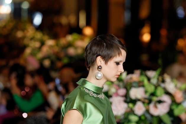 Huishan Zhang London Ready to wear fall winter 2025:26 LONDON February 2025 Huishan Zhang London Ready to wear fall winter 2025:26 LONDON February 2025, Credit:Zeppelin Avalon  Copyright: xZeppelinx xAvalonx 0967647553