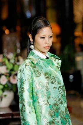 Huishan Zhang London Ready to wear fall winter 2025:26 LONDON February 2025 Huishan Zhang London Ready to wear fall winter 2025:26 LONDON February 2025, Credit:Zeppelin Avalon  Copyright: xZeppelinx xAvalonx 0967648078