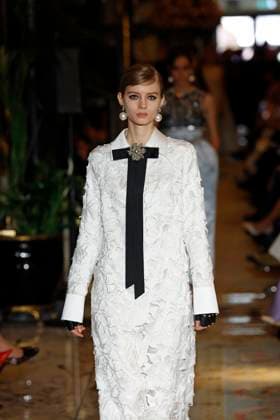 Huishan Zhang London Ready to wear fall winter 2025:26 LONDON February 2025 Huishan Zhang London Ready to wear fall winter 2025:26 LONDON February 2025, Credit:Zeppelin Avalon  Copyright: xZeppelinx xAvalonx 0967648490
