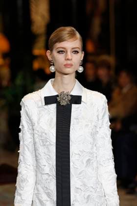 Huishan Zhang London Ready to wear fall winter 2025:26 LONDON February 2025 Huishan Zhang London Ready to wear fall winter 2025:26 LONDON February 2025, Credit:Zeppelin Avalon  Copyright: xZeppelinx xAvalonx 0967648503