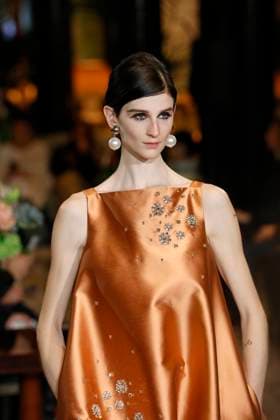 Huishan Zhang London Ready to wear fall winter 2025:26 LONDON February 2025 Huishan Zhang London Ready to wear fall winter 2025:26 LONDON February 2025, Credit:Zeppelin Avalon  Copyright: xZeppelinx xAvalonx 0967648997