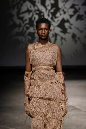 Pauline Dujancourt London Ready to wear fall winter 2025:26 LONDON February 2025 Pauline Dujancourt London Ready to wear fall winter 2025:26 LONDON February 2025, Credit:Zeppelin Avalon  Copyright: xZeppelinx xAvalonx 0967859562