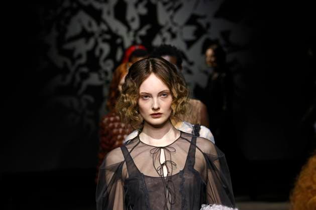 Pauline Dujancourt London Ready to wear fall winter 2025:26 LONDON February 2025 Pauline Dujancourt London Ready to wear fall winter 2025:26 LONDON February 2025, Credit:Zeppelin Avalon  Copyright: xZeppelinx xAvalonx 0967861445