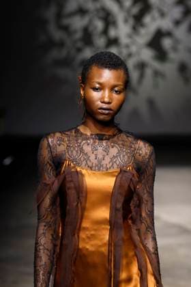 Pauline Dujancourt London Ready to wear fall winter 2025:26 LONDON February 2025 Pauline Dujancourt London Ready to wear fall winter 2025:26 LONDON February 2025, Credit:Zeppelin Avalon  Copyright: xZeppelinx xAvalonx 0967861905