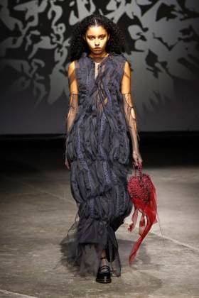 Pauline Dujancourt London Ready to wear fall winter 2025:26 LONDON February 2025 Pauline Dujancourt London Ready to wear fall winter 2025:26 LONDON February 2025, Credit:Zeppelin Avalon  Copyright: xZeppelinx xAvalonx 0967862154