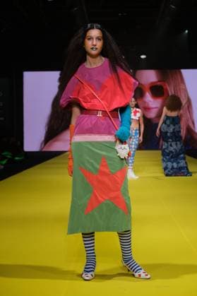 Agatha Ruiz de la Prada A model walks the runway a design by Agatha Ruiz de la Prada during Mercedes-Benz Fashion Week de Madrid in IFERMA, 22 February 2025 Spain Featuring: A model walks the runway a design by Agatha Ruiz de la Prada during Mercedes-Benz Fashion Week de Madrid in IFERMA, 22 February 2025 Spain Where: Madrid, Spain When: 22 Feb 2025 Credit: Oscar Gonzalez WENN Madrid Spain Copyright: xOscarxGonzalez WENNx wenn40266571 OFA ZOJx wenn40266571