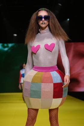 Agatha Ruiz de la Prada A model walks the runway a design by Agatha Ruiz de la Prada during Mercedes-Benz Fashion Week de Madrid in IFERMA, 22 February 2025 Spain Featuring: A model walks the runway a design by Agatha Ruiz de la Prada during Mercedes-Benz Fashion Week de Madrid in IFERMA, 22 February 2025 Spain Where: Madrid, Spain When: 22 Feb 2025 Credit: Oscar Gonzalez WENN Madrid Spain Copyright: xOscarxGonzalez WENNx wenn40266558 OFA ZOJx wenn40266558