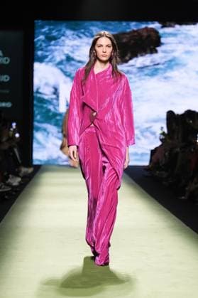 lola Casademunt Fashion Week A model walks the runway wearing a design by Lola Casademunt during Mercedes-Benz Fashion Week de Madrid in IFERMA, 22 February 2025 Spain Featuring: A model walks the runway wearing a design by Lola Casademunt during Mercedes-Benz Fashion Week de Madrid in IFERMA, 22 February 2025 Spain Where: Madrid, Spain When: 22 Feb 2025 Credit: Oscar Gonzalez WENN Madrid Spain Copyright: xOscarxGonzalez WENNx wenn40266360 OFA ZOJx wenn40266360