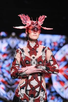JNORIG Fashion Week de Madrid A model walks the runway wearing a design by JNORIG during Mercedes-Benz Fashion Week de Madrid in IFERMA, 22 February 2025 Spain Featuring: A model walks the runway wearing a design by JNORIG during Mercedes-Benz Fashion Week de Madrid in IFERMA, 22 February 2025 Spain Where: Madrid, Spain When: 22 Feb 2025 Credit: Oscar Gonzalez WENN Madrid Spain Copyright: xOscarxGonzalez WENNx wenn40266194 OFA ZOJx wenn40266194