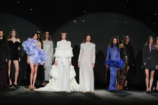 Odette Alvarez during Mercedes Benz Fashion Week de Madrid Odette Alvarez during Mercedes-Benz Fashion Week de Madrid in IFERMA, 22 February 2025 Spain Featuring: A model walks the runway wearing a design by Odette Alvarez during Mercedes-Benz Fashion Week de Madrid in IFERMA, 22 February 2025 Spain Where: Madrid, Spain When: 22 Feb 2025 Credit: Oscar Gonzalez WENN Madrid Spain Copyright: xOscarxGonzalez WENNx wenn40266089 OFA ZOJx wenn40266089
