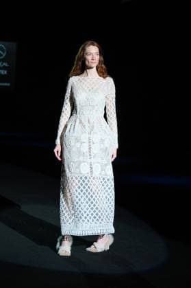 Odette Alvarez during Mercedes Benz Fashion Week de Madrid Odette Alvarez during Mercedes-Benz Fashion Week de Madrid in IFERMA, 22 February 2025 Spain Featuring: A model walks the runway wearing a design by Odette Alvarez during Mercedes-Benz Fashion Week de Madrid in IFERMA, 22 February 2025 Spain Where: Madrid, Spain When: 22 Feb 2025 Credit: Oscar Gonzalez WENN Madrid Spain Copyright: xOscarxGonzalez WENNx wenn40266083 OFA ZOJx wenn40266083