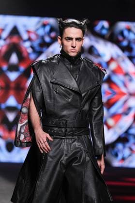 JNORIG Fashion Week de Madrid A model walks the runway wearing a design by JNORIG during Mercedes-Benz Fashion Week de Madrid in IFERMA, 22 February 2025 Spain Featuring: A model walks the runway wearing a design by JNORIG during Mercedes-Benz Fashion Week de Madrid in IFERMA, 22 February 2025 Spain Where: Madrid, Spain When: 22 Feb 2025 Credit: Oscar Gonzalez WENN Madrid Spain Copyright: xOscarxGonzalez WENNx wenn40266152 OFA ZOJx wenn40266152