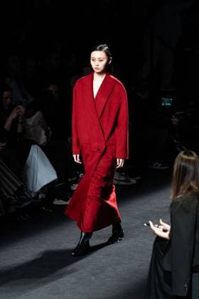 Spanish prominent designer Angel Schlesser presents his new collection at Madrid Fashion Week 2025, the most important fashion event in Spain. At IFEMA, Madrid, February 22, 2025. (20250222106)