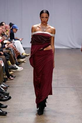Jawara Alleyne London Ready to wear fall winter 2025:26 LONDON February 2025 Jawara Alleyne London Ready to wear fall winter 2025:26 LONDON February 2025, Credit:Zeppelin Avalon  Copyright: xZeppelinx xAvalonx 0967967274