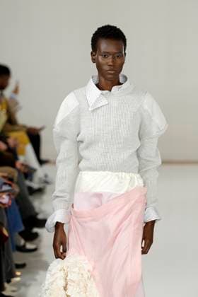 Toga London Ready to wear fall winter 2025:26 LONDON February 2025 Toga London Ready to wear fall winter 2025:26 LONDON February 2025, Credit:Zeppelin Avalon  Copyright: xZeppelinx xAvalonx 0968120201