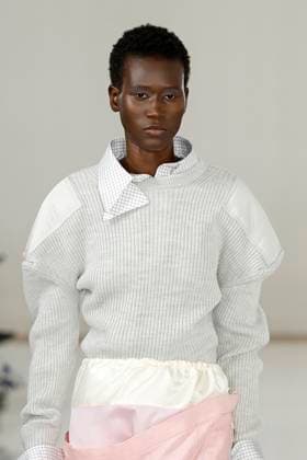 Toga London Ready to wear fall winter 2025:26 LONDON February 2025 Toga London Ready to wear fall winter 2025:26 LONDON February 2025, Credit:Zeppelin Avalon  Copyright: xZeppelinx xAvalonx 0968120208