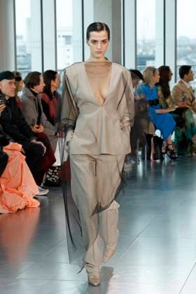 Roksanda London Ready to wear fall winter 2025:26 LONDON February 2025 Roksanda London Ready to wear fall winter 2025:26 LONDON February 2025, Credit:Zeppelin Avalon  Copyright: xZeppelinx xAvalonx 0968142133